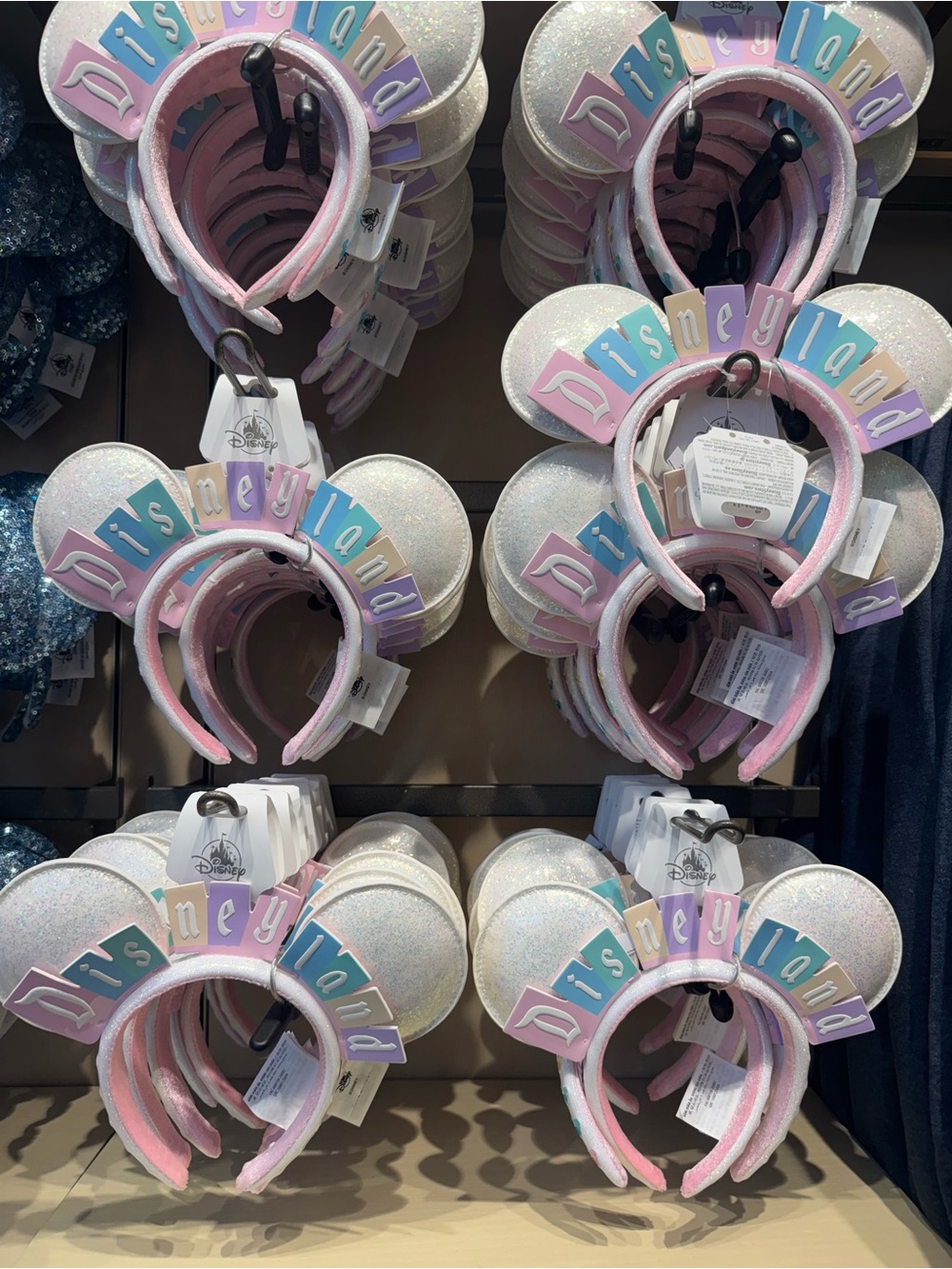 Disney Sparkle Pastel Disneyland Ears Headband
